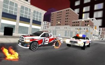 Highway Police Car Chase Adventure截图3