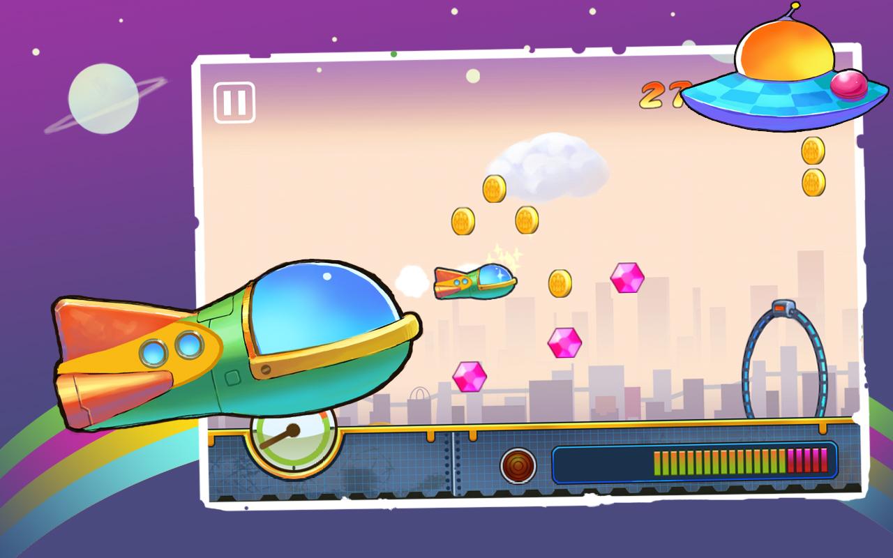 rocket racer 6 space;toy截图4