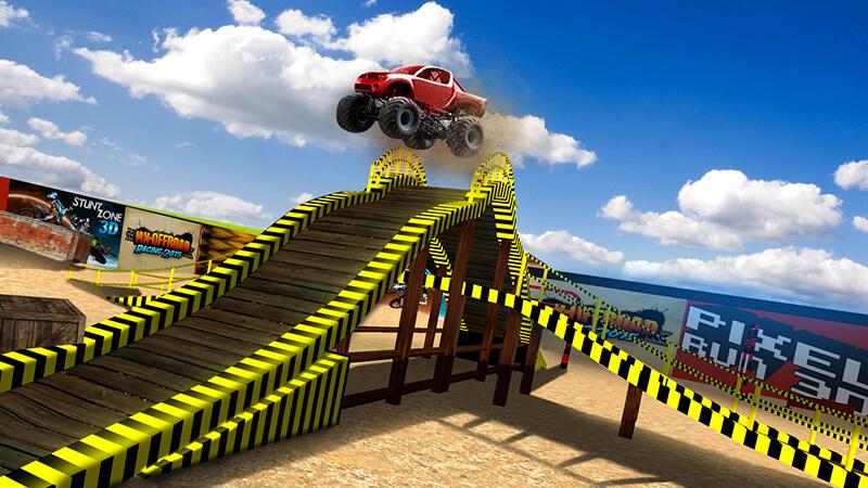 Extreme Monster Stunts 3D截图3