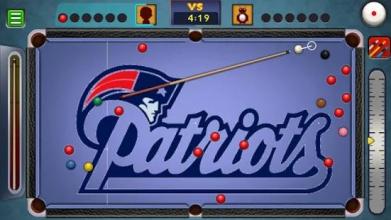 Billiards New England Patriots theme截图3