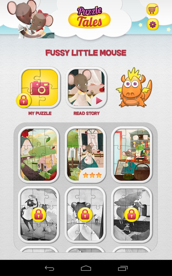 Fussy Little Mouse Puzzle Tale截图4