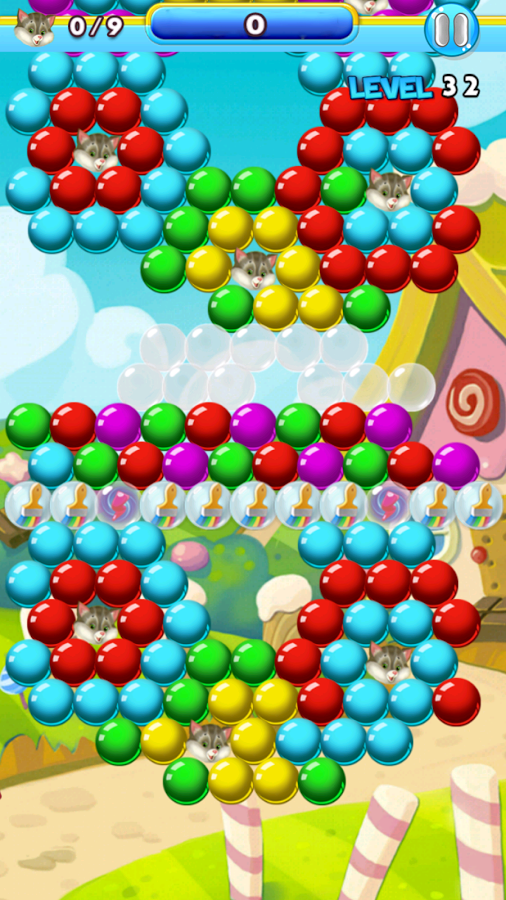 Bubble Shooter Grumpy Cat截图1