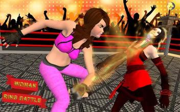 Real Woman Steel: Ring Wrestling Fighting截图5