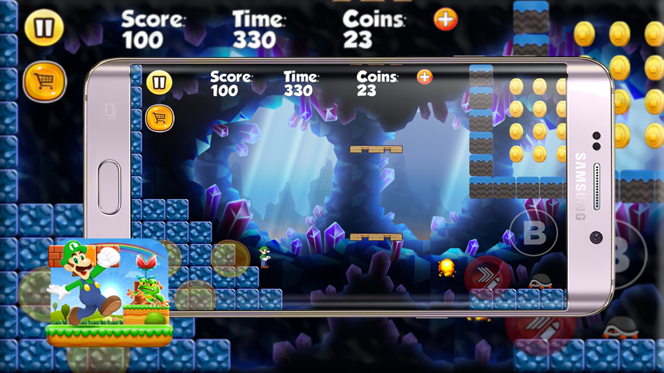 Luigi super jungle adventures截图2