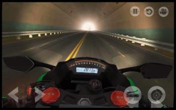 Traffic Moto: Race Highway Rider Simulator Game 3D截图3