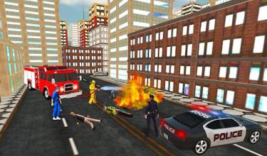 Firefighter Rescue Simulator 3D截图1