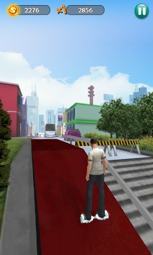 平衡板冲浪3D - Hoverboard Surfers截图4