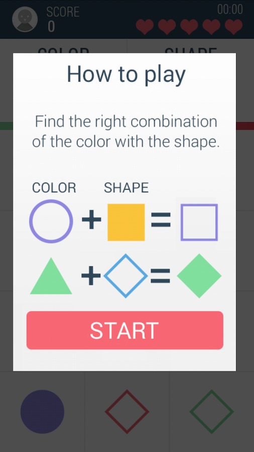 ColorShape: A Brain War截图2