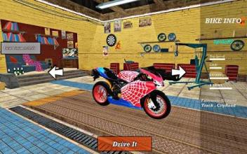 Bike Super Hero Stunt Driver Simulator截图5