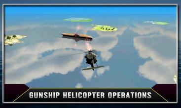 Military Gunship Battle Strike截图4