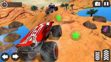 Uphill Monster Truck Racing 2018: Offroad Driving截图1