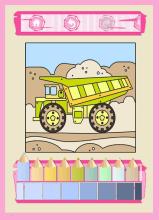 Vehicles Cars Coloring Book截图4