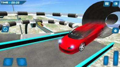 GT Racing: Skydrive stunt Timeless Race simulator截图3