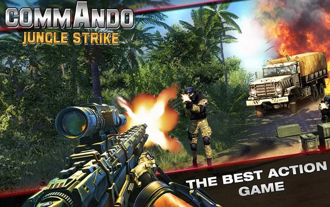 Commando Jungle Strike截图1