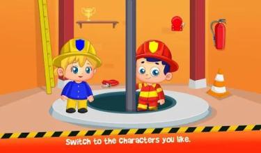 Firefighters Town Fire Rescue Adventures截图1