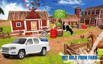 Milk Van Delivery Simulator 2018截图1