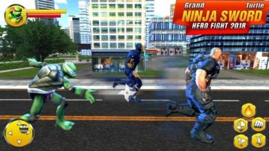 Grand Ninja Turtle Street Fight截图2