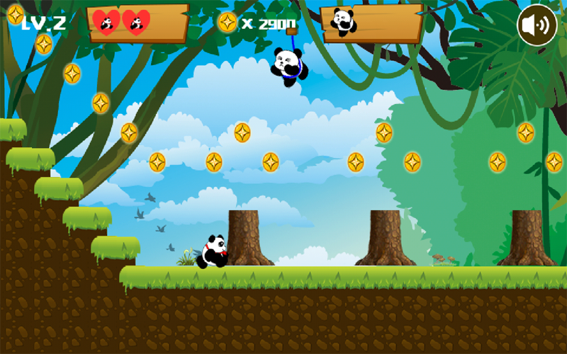 Jungle Panda Run截图5