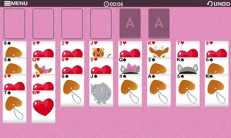 Freecell Valentine - Free截图4