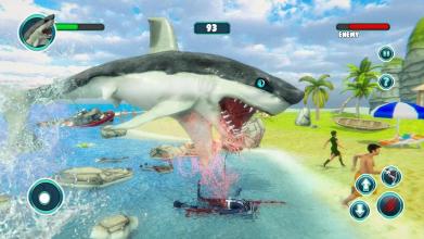 Shark Attack Game Simulator:Big Shark Games截图3