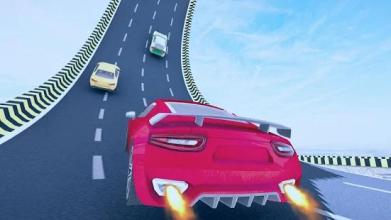 Racing Extreme Car Driving Stunts: Impossible Race截图1