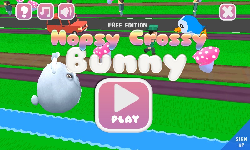 Hopsy Crossy Bunny Free Easter截图1