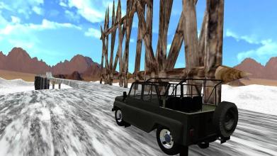 Mountain climbing 4x4 jeep stunt game截图3