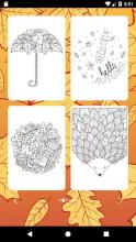 Autumn Coloring Pages Anti-Stress *截图3