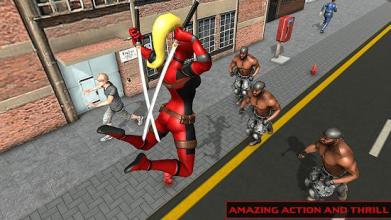 Dead Superwoman Pool - Dual Sword Fighter Missions截图3