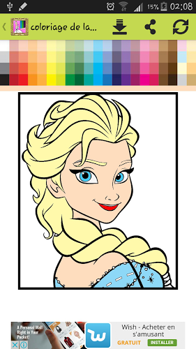 coloriage de la reine截图4