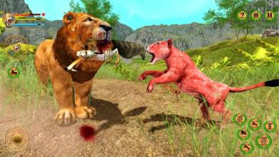 Lion Simulator Attack 3d Wild Lion Games截图3