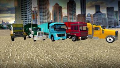 City Truck Cargo Delivery Forklift Driving Game截图4