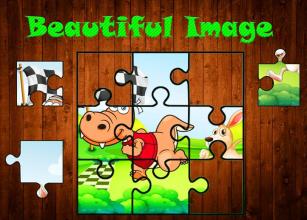 Kids Dino Cartoon Jigsaw Puzzle截图3