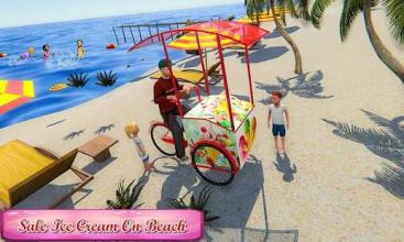 City Ice Cream Delivery Boy: Virtual Life Game 3D截图3