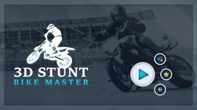 3D Bike Stunt Racing : Impossible Bike Stunts Ride截图4