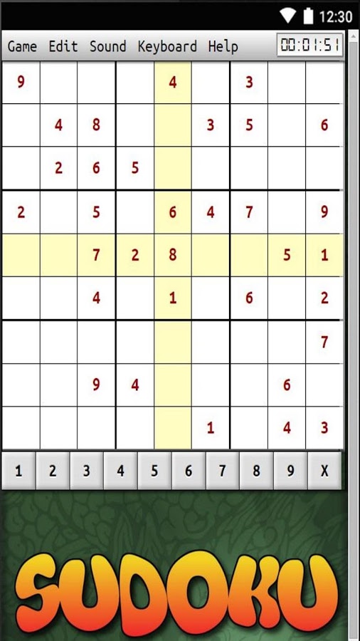 Sudoku Guru Free截图2