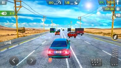 Turbo Car Traffic Racer截图2