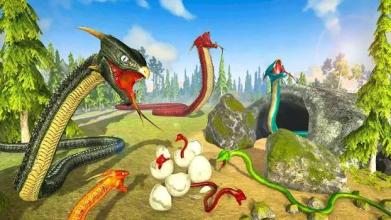 Snake Simulator Anaconda Attack Game 3D截图2