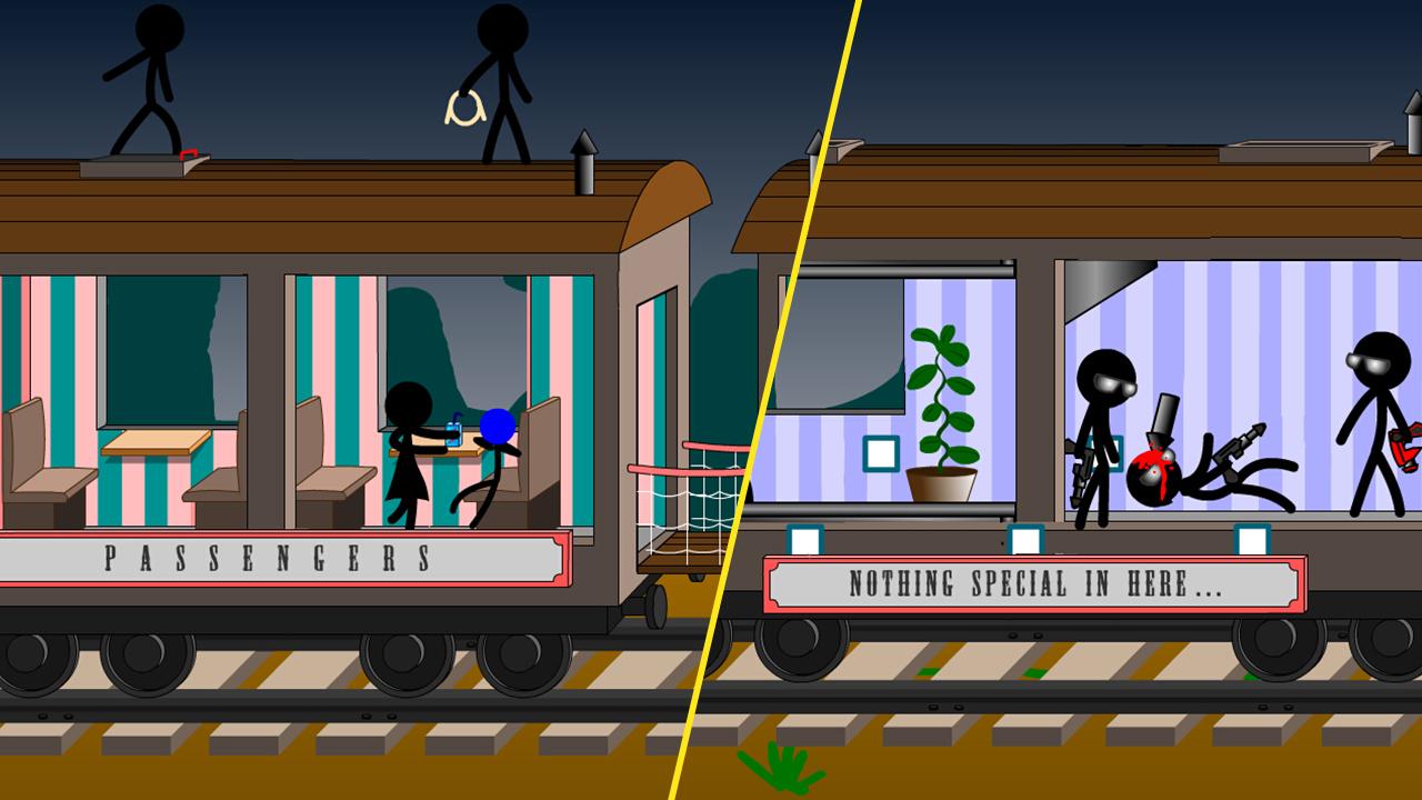 Stickman Death Train截图4