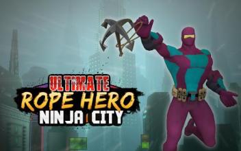 Ultimate Rope Hero Ninja City截图3