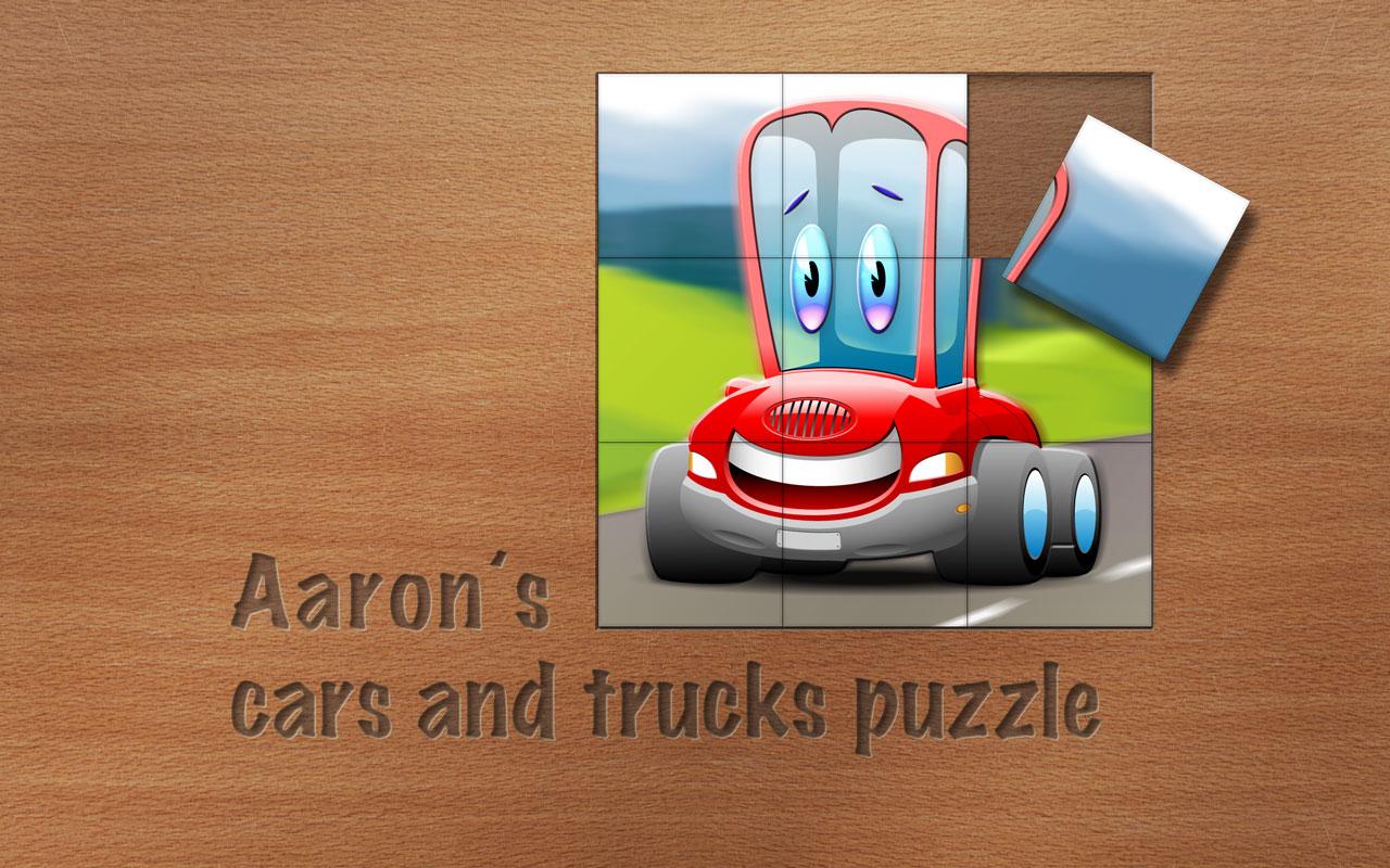 Aaron's cars and trucks puzzle截图1