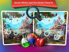 Find The Differences Games - Fairy Tales Games截图2