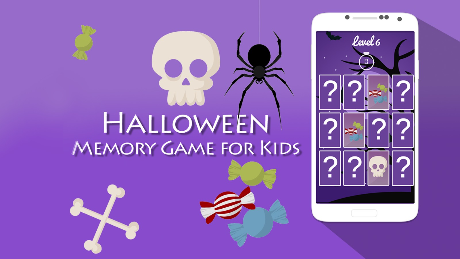 Memory Game for Kids Halloween截图2