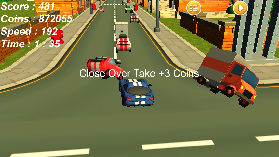 Traffic Smasher Car On Highway截图3