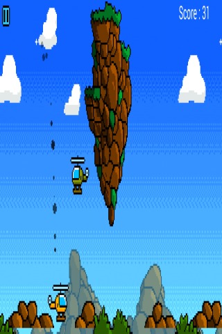 Pixel Helicopter Hell截图2