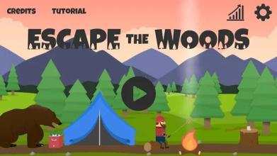 Escape the Woods - 2D Lumberjack Endless Runner截图5