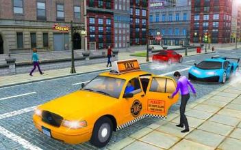 City Taxi Driver Cab Sim 2018 Pick & Drop Game截图4