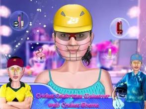 World Cricket Dream Girls Makeover Salon for girls截图4