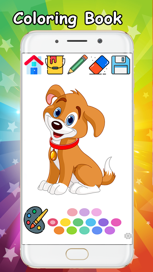 Dogs Coloring Book - Coloring Dogs Pages截图5