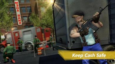 Bank Security Van Sniper - Cash Car Action Games截图2